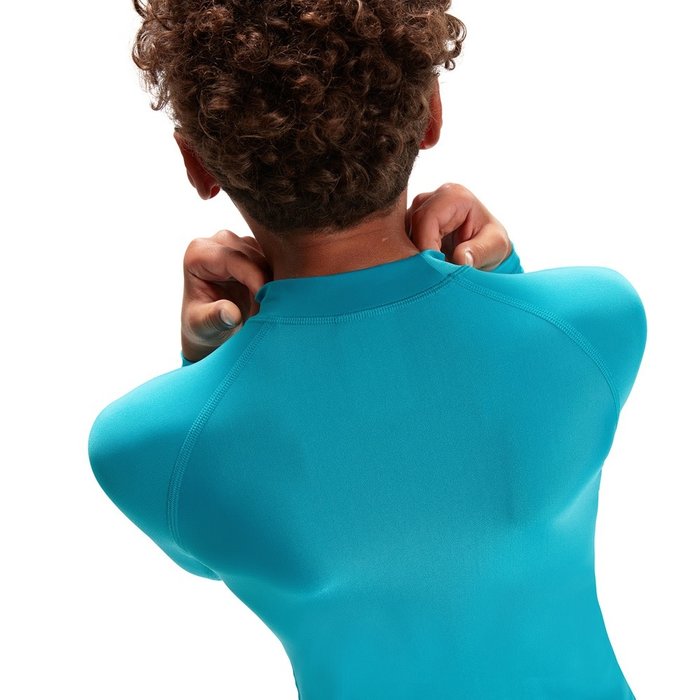 Speedo ECO LONG SL UNISEX RASH TOP - GRN