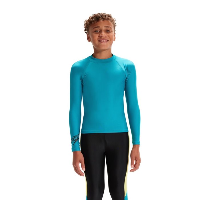 Speedo ECO LONG SL UNISEX RASH TOP - GRN