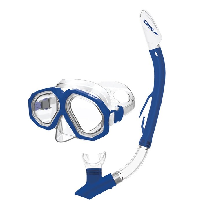 Speedo LEISURE DUAL LENSES COMBO CLE/BLU