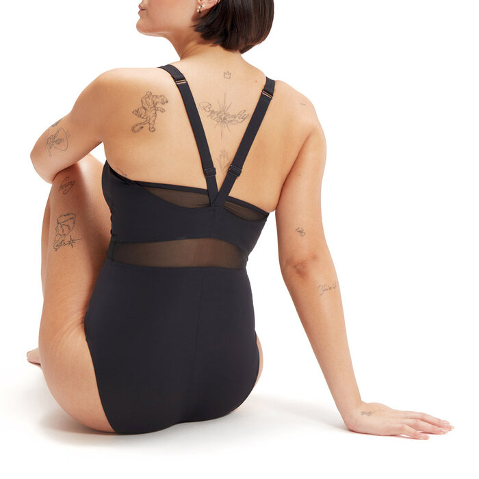 Speedo ECO SHAPING LUNIAGLOW 1P BLA