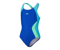 Speedo ECO COLOURBLOCK SPIRITBACK BLU/GRN