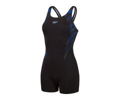 Speedo END+ H-BOOM SPLICE LEGSUIT BLA/BLU