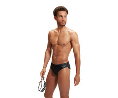 Speedo ECO MEDLEY LOGO 7CM BRIEF BLA/GRE