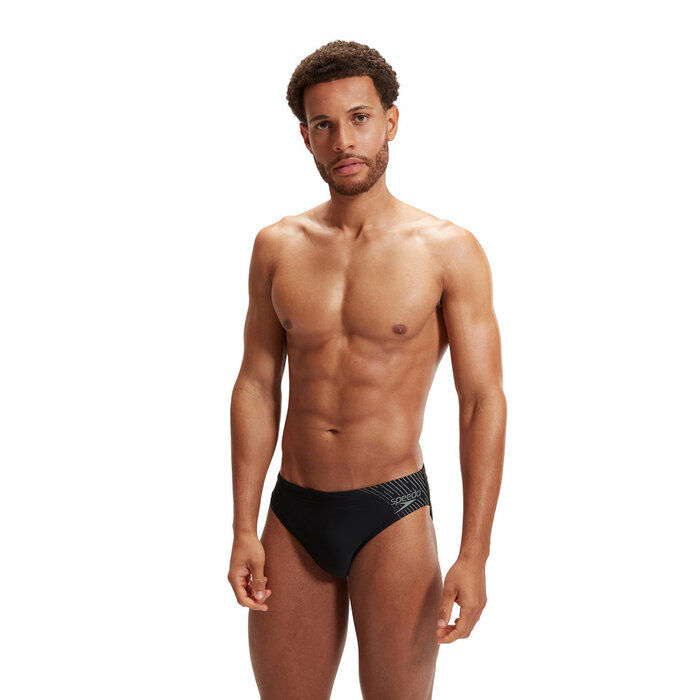 Speedo MEDLEY LOGO 7CM BRIEF BLA/GRE