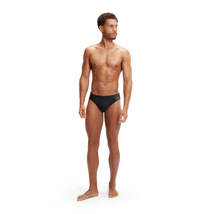 Speedo MEDLEY LOGO 7CM BRIEF BLA/GRE