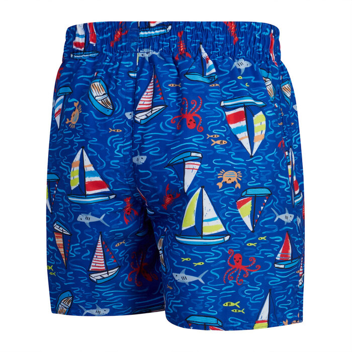 Speedo ECO PRINT 11WSHRT BLU/RED