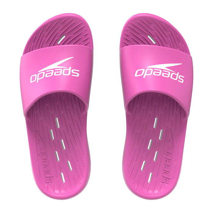 Speedo F SPEEDO SLIDES ONE PIECE PIN/WHI