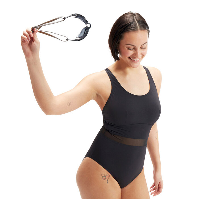 Speedo ECO SHAPING LUNIAGLOW 1P BLA