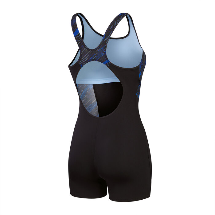Speedo ECO+ H-BOOM SPLICE LEGSUIT BLA/BLU