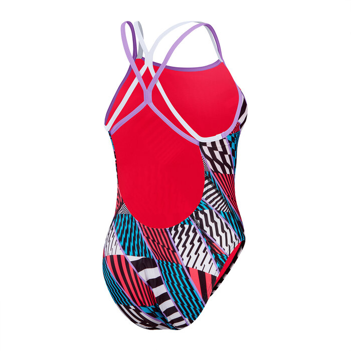 Speedo ECO+ ALLOV DIG STARBACK RED/BLU