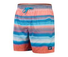 Speedo ECO PLACEM LEISURE 16 WSHRT ORA/BLU