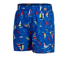 Speedo PRINT 11WSHRT BLU/RED