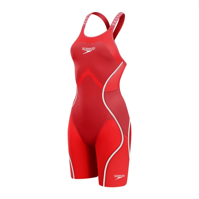 Speedo FS LZR PURE INTENT 2.0 OB KNEESK RED/WHI