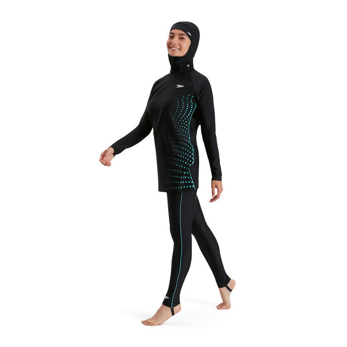 Speedo 3 PIECE SWIM SET BLA/GRN