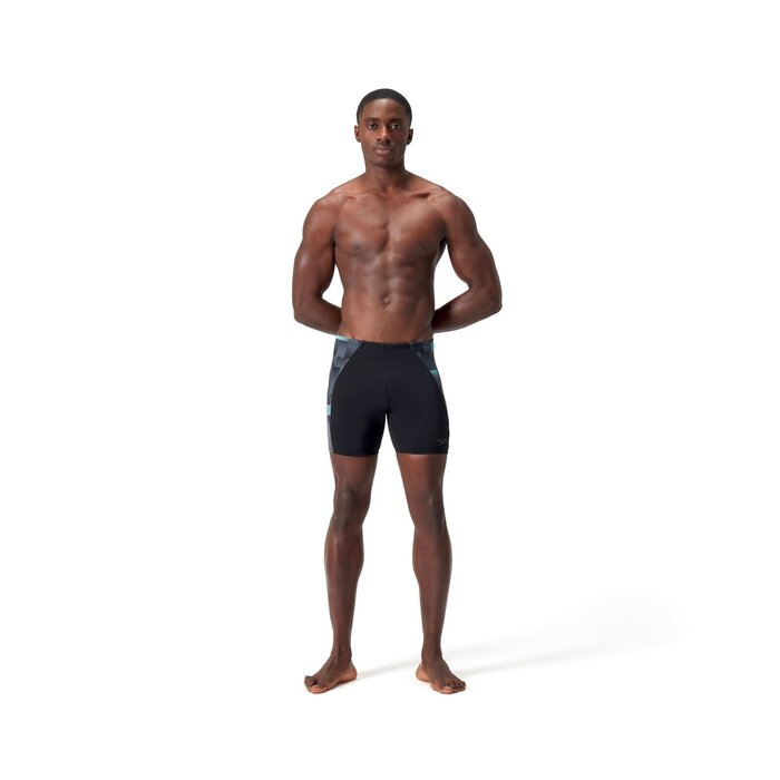 Speedo ECO+ M SPLICE MID JAM BLA/GRE