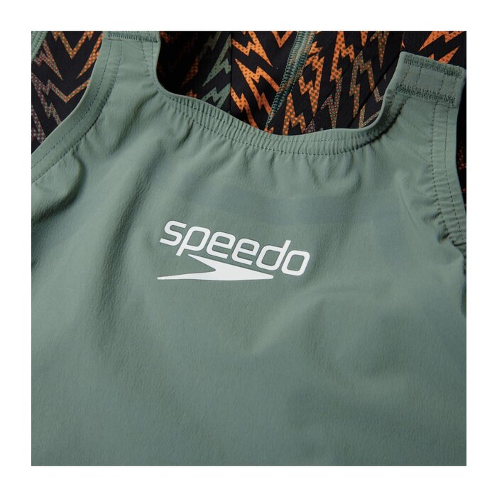 Speedo FS JUN LZR IGNITE KNEESKIN GRN/BLA