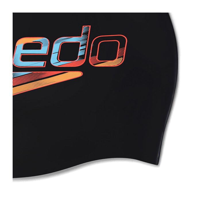 Speedo REV MOULD SIL CAP MUL/BLA