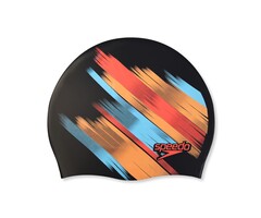 Speedo REV MOULD SIL CAP MUL/BLA