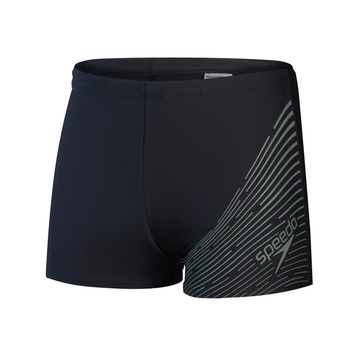 Speedo ECO MEDLEY LOGO AQSH BLA/GRN