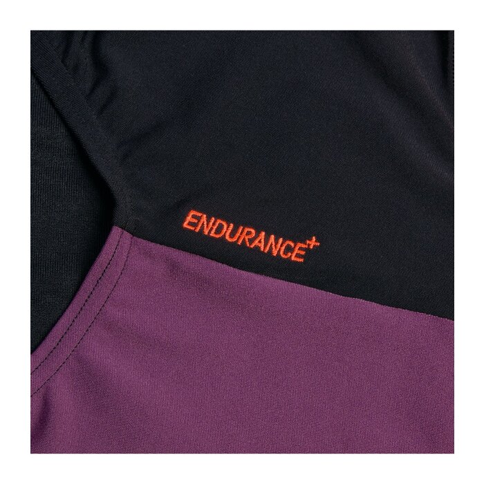 Speedo ECO+ HI NECK SPLICE XB BLA/RED