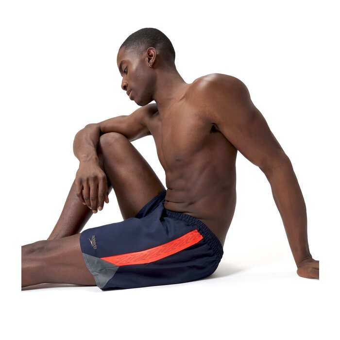 Speedo ECO HYPERBOOM SPLICE 16 NAV/RED