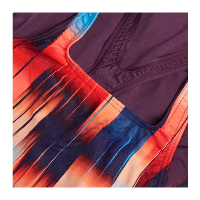 Speedo ECO+ DIG PRINT MEDALIST PUR/ORA