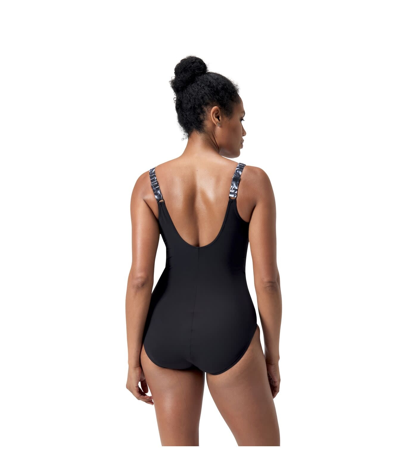 Speedo LUNALUSTRE PR SHAPING 1P BLA/GRE