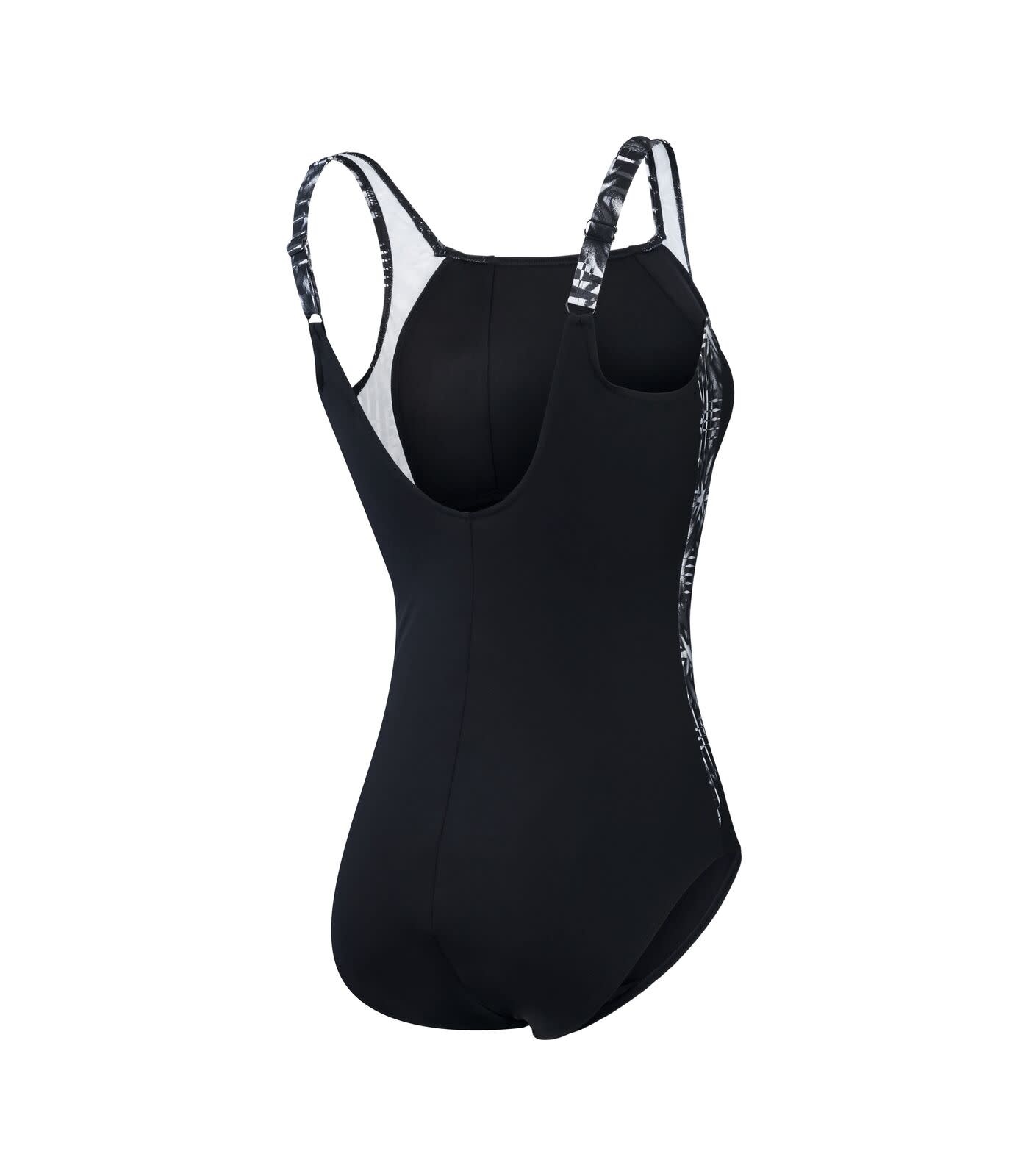 Speedo LUNALUSTRE PR SHAPING 1P BLA/GRE