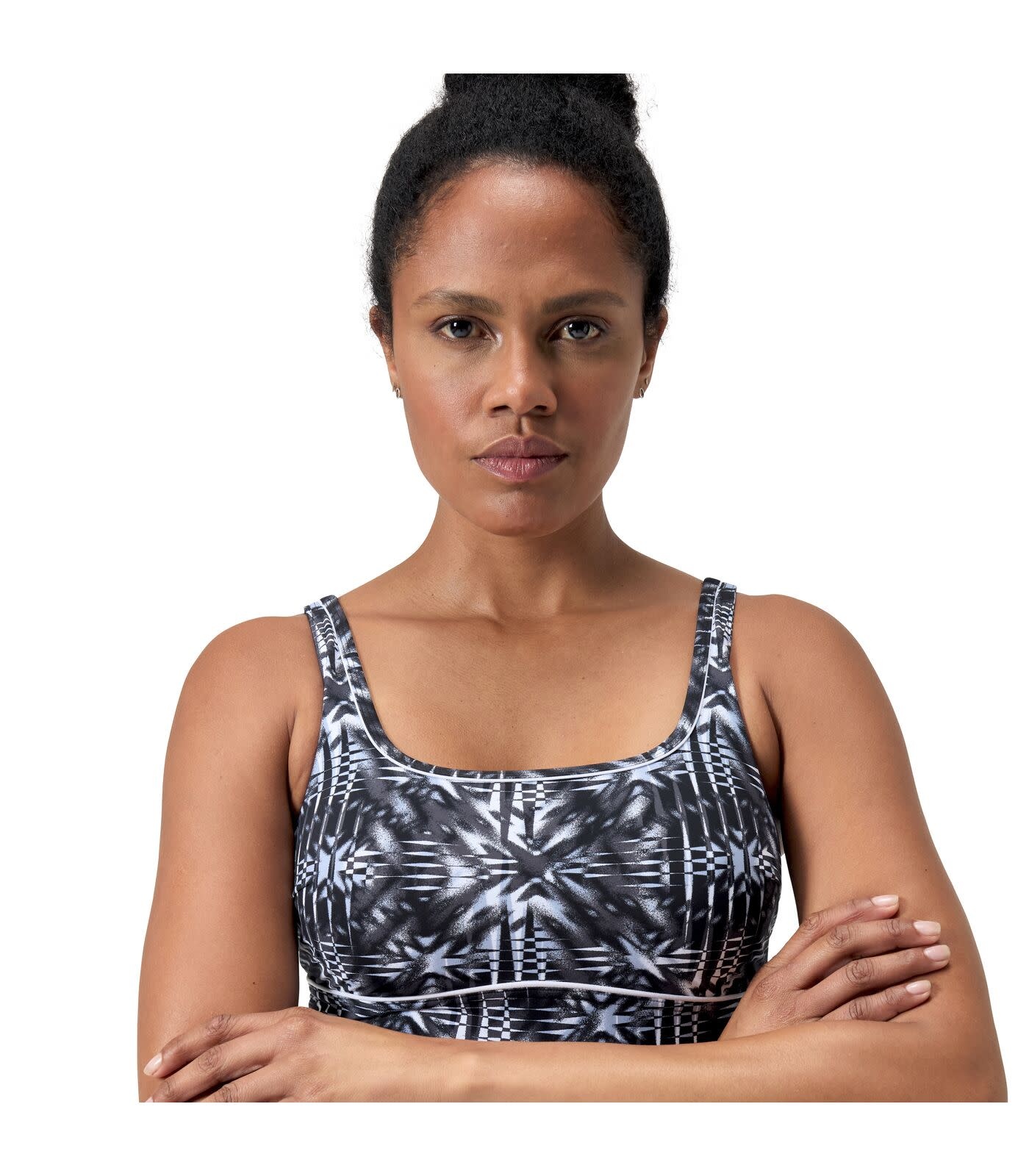 Speedo CONTECLIPSE PRNT SHAP 1P BLA/GRE