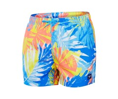 Speedo ECO PRINT LEISURE 14 WSHRT BLU/RED