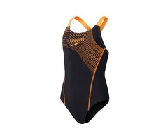 Speedo ECO MEDLEY LOGO MEDALIST BLA/ORA