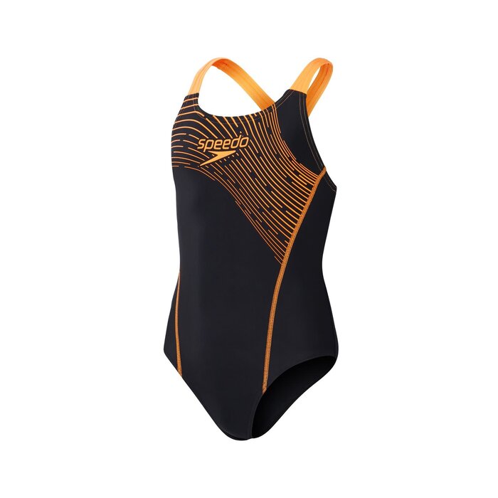 Speedo MEDLEY LOGO MEDALIST BLA/ORA