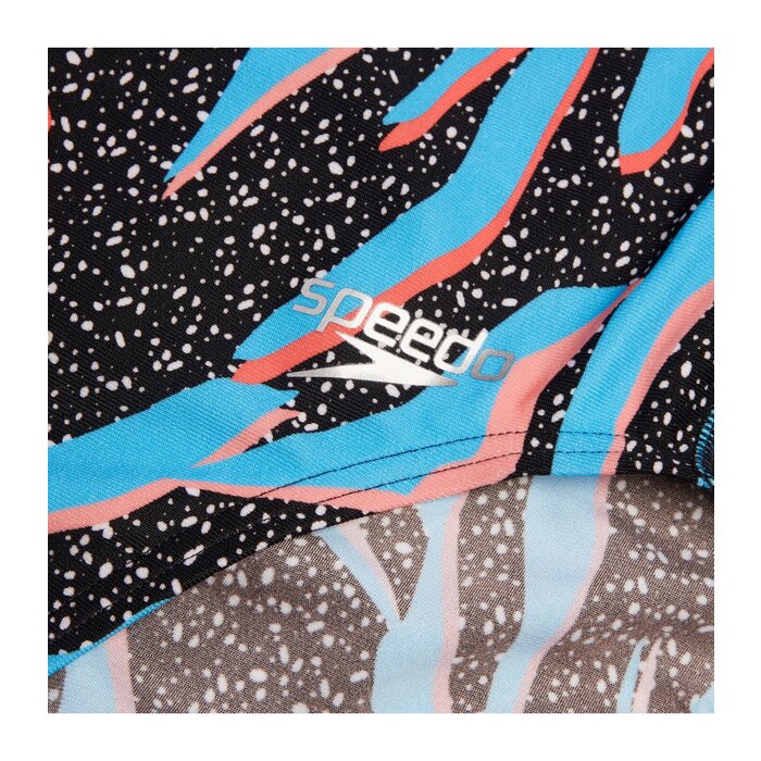 Speedo END+ ALLOV DIG LATTICE TIE-BACK BLA/BLU