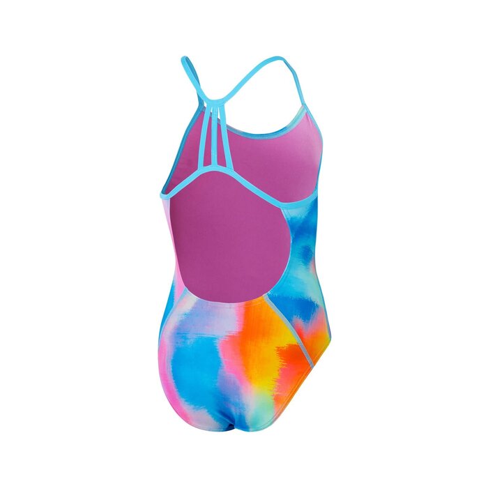 Speedo END+ ALLOV LANE LINE BACK BLU/PIN