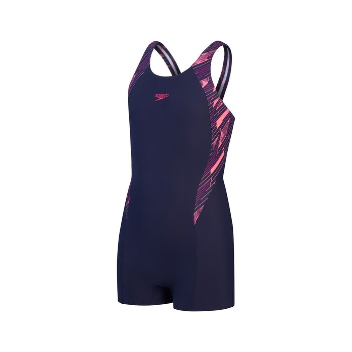 Speedo ECO H-BOOM SPLICE LEGSUIT NAV/PIN