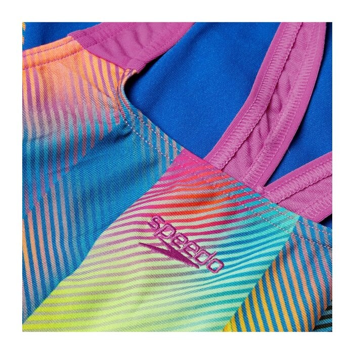 Speedo ECO+ DIG ALLOV POWERBACK PIN/BLU-