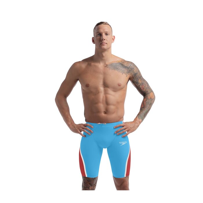 Speedo FS LZR PURE INT 2.0 HI WAIST JAM BLU/RED