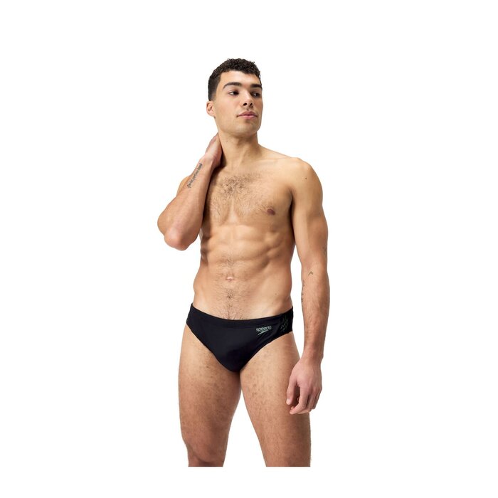 Speedo ECO+ H-BOOM SPLICE 7CM BLA/GRN