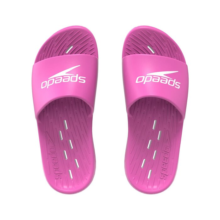 Speedo F SPEEDO SLIDES ONE PIECE PIN/WHI