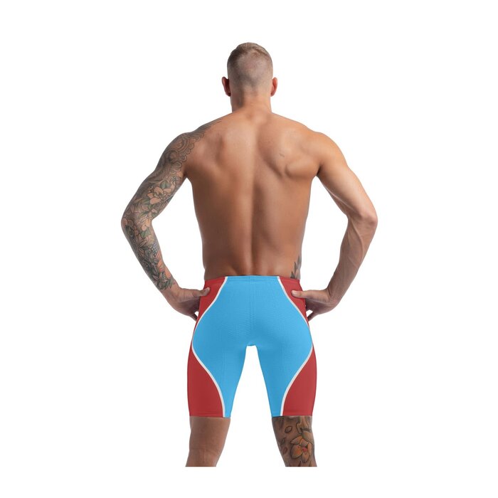 Speedo FS LZR PURE INT 2.0 HI WAIST JAM BLU/RED