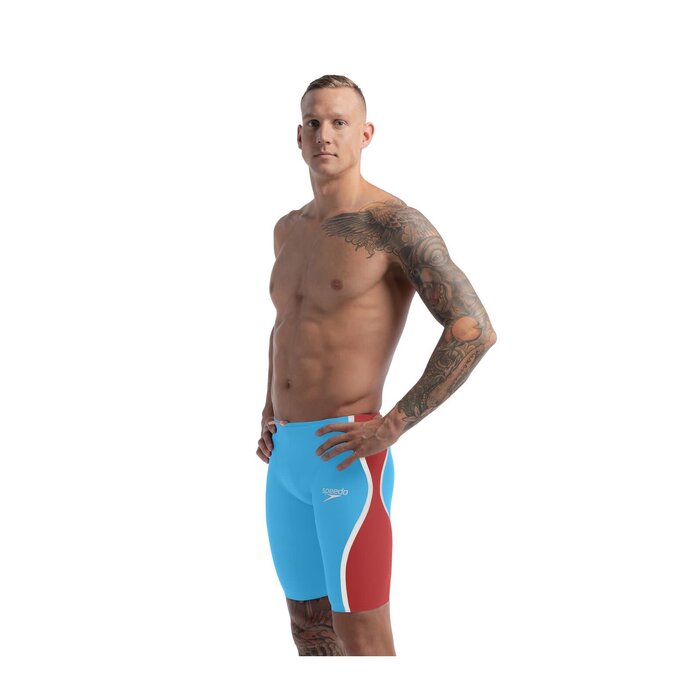Speedo FS LZR PURE INT 2.0 HI WAIST JAM BLU/RED
