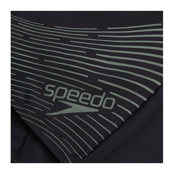 Speedo MEDLEY LOGO AQSH BLA/GRN