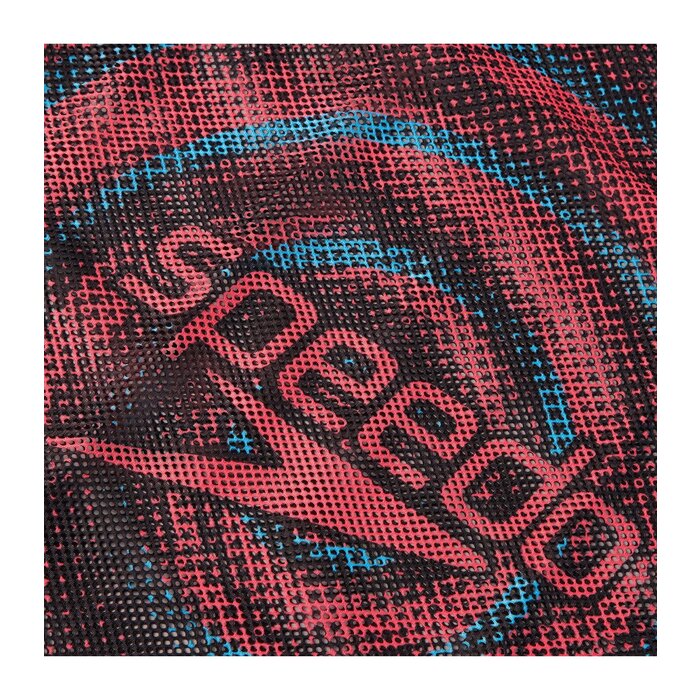 Speedo PRINTED MESH BAG RED/BLU