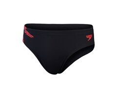 Speedo ECO+ 7CM TECH PANEL BRIEF BLA/RED