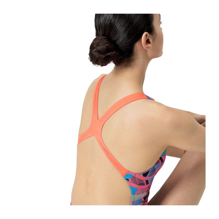 Speedo END+ ALLOV DIG POWERBACK BLA/RED