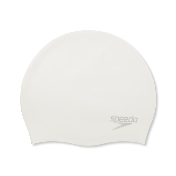 Speedo MOULDED SIL CAP WHI