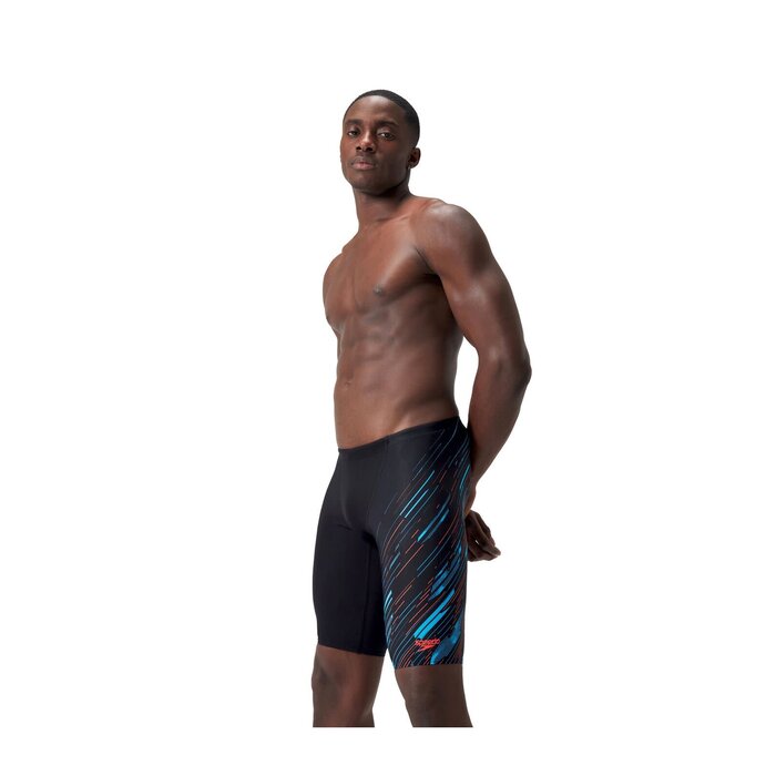 Speedo ECO+ H-BOOM V-CUT JAM BLA/BLU