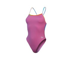 Speedo END+ SOLID VBACK PUR.
