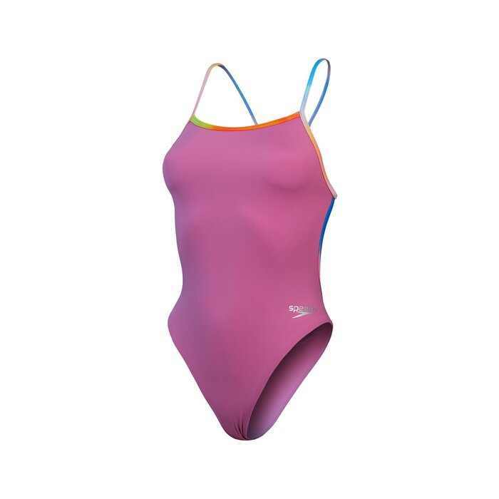 Speedo END+ SOLID VBACK PUR.