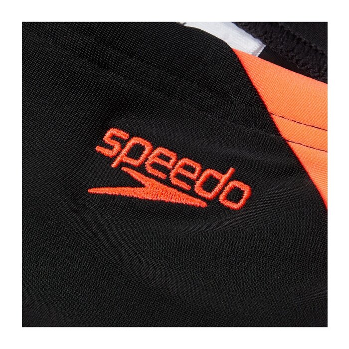 Speedo ECO H-BOOM LOGO SPLICE JAM BLA/RED